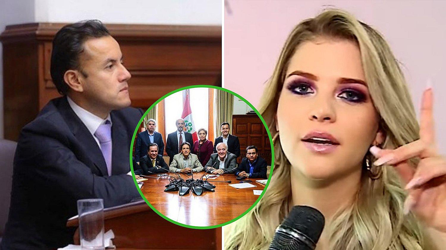 Brunella Horna le hace fuerte pedido a Richard Acuña: "retírate de la política"│VIDEO