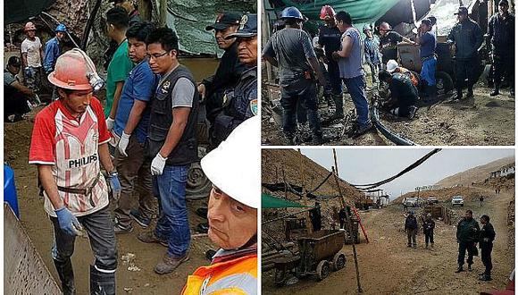 Arequipa: labores de rescate de mineros no se detienen en Caravelí (FOTOS)