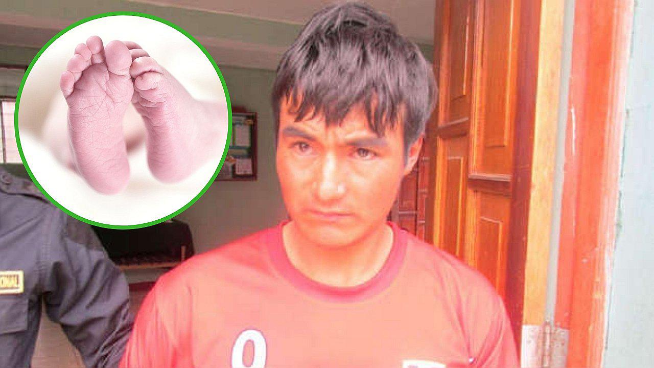 Sujeto que violó a su propia hija de dos meses es condenado a cadena perpetua 