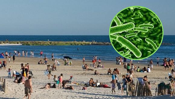 Hombre ingresa a la playa, se infecta por bacteria y muere 