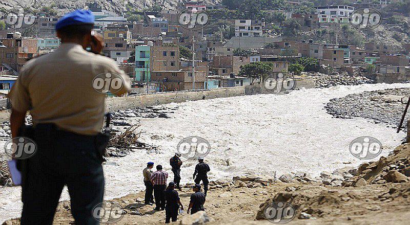 Chosica: ingeniero desaparece durante trabajos en el Río Rímac (VIDEO)