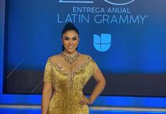 Latin Grammy 2019: Maricarmen Marín se codeó y posó en foto junto a Juanes