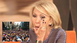 ​Laura Bozzo irá a Venezuela para exigir la libertad de Leopoldo López