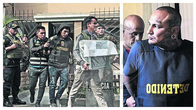 Caen 12 miembros de "Los Maras del Callao", peligrosos sicarios y extorsionadores 