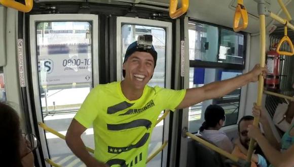 ¡Me mueeero! Mira a Coco Maggio correr contra el Metropolitano (VIDEO)