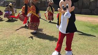 ​Mickey Mouse celebra su 88 aniversario y así lo festejó en la ciudad del Cusco (VIDEO)