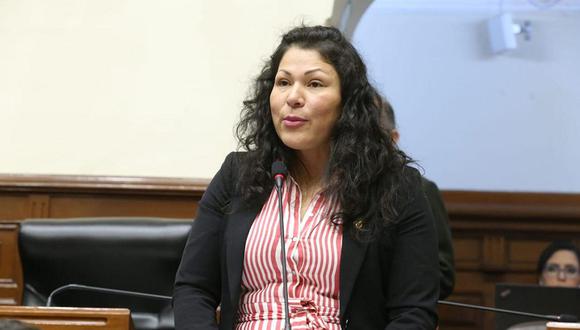 Yesenia Ponce, excongresista de la República.  (Foto: Congreso de la República)