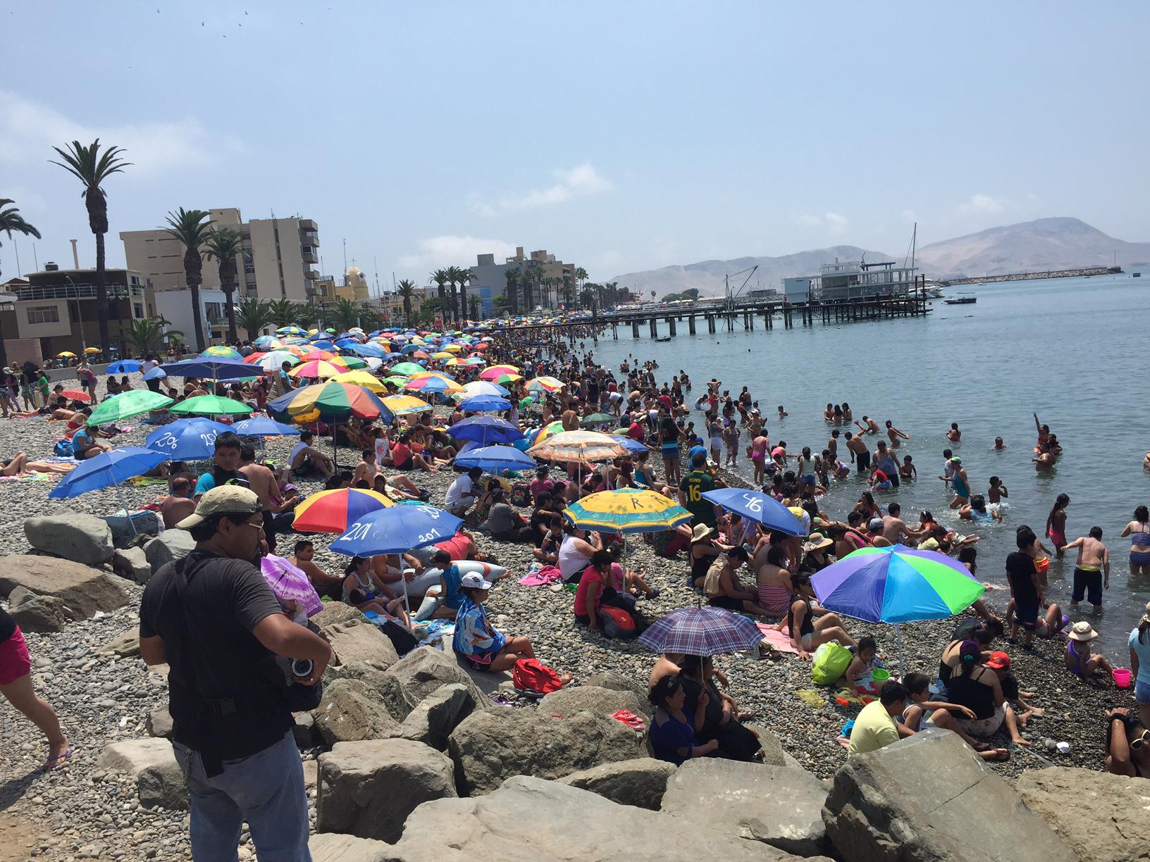 Verano 2015: Miles gozaron en playas del Callao