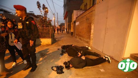 Detienen a delincuentes que intentaban ingresar a una vivienda ubicaba en la calle García Naranjo en la Victoria.
Fotos: César Grados/@photo.gec