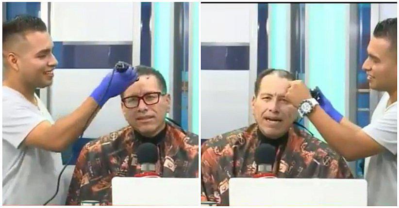 Phillip Butters: selección peruana ganó y se rapó la cabeza al perder apuesta (VIDEO)