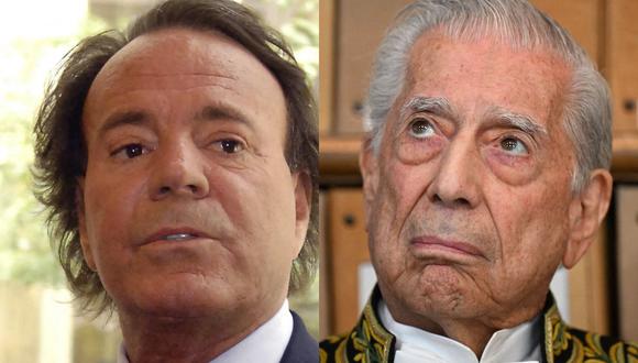 Julio Iglesias y Mario Vargas Llosa fueron parte importante de la vida de Isabel Preysler (Fotos: AFP)