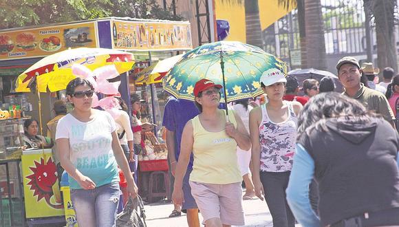 Senamhi anuncia que febrero será el mes más caluroso en Lima