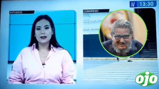 Periodista Fátima Chávez comete ‘blooper’ al anunciar muerte de Abimael Guzmán | VIDEO 