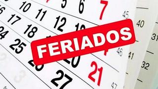 Feriado largo desde el jueves 1 al domingo 4 de noviembre