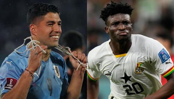 Uruguay vs. Ghana se miden en la fecha 3 del grupo H del Mundial Qatar 2022. (Foto: EFE)