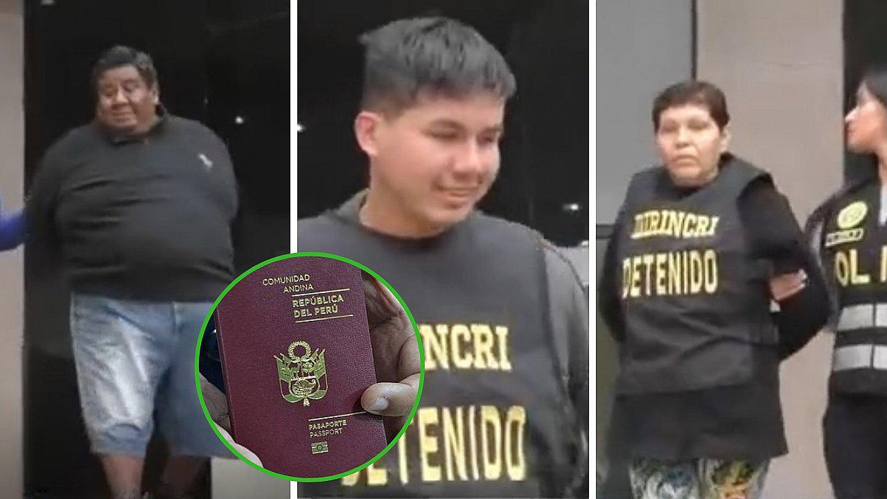 Banda delincuencial “Los Internacionales de la Falsificación” cae por traficar pasaportes | VIDEO