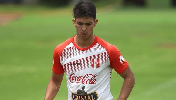 Alessandro Burlamaqui forma parte de la Selección Peruana sub-20 (Foto: FPF)
