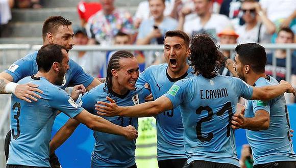 Uruguay golea 3-0 al anfitrión Rusia en cierre de Grupo A (VÍDEOS)