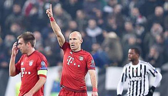 Arjen Robben está feliz al renovar con el Bayern hasta 2018 