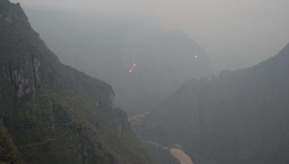 Logran controlar  incendio forestal en Machu Picchu