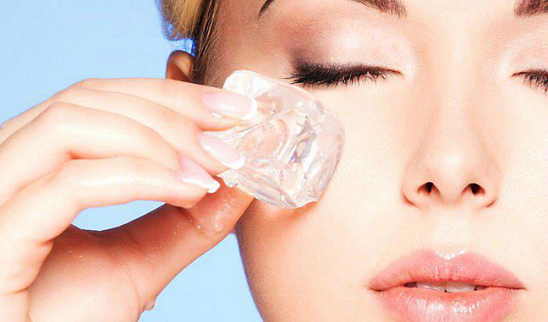 Conoce 5 beneficios del hielo para el rostro