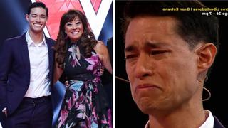 Tony Succar se quiebra tras ser sorprendido por su mamá en “La Voz Senior”