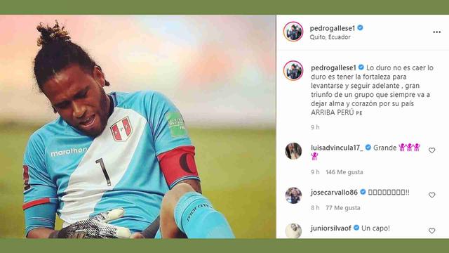 Los jugadores de la selección peruana se pronunciaron en redes sociales luego de ganar 2-1 a Ecuador en Quito por las Eliminatorias. (Foto: Instagram)