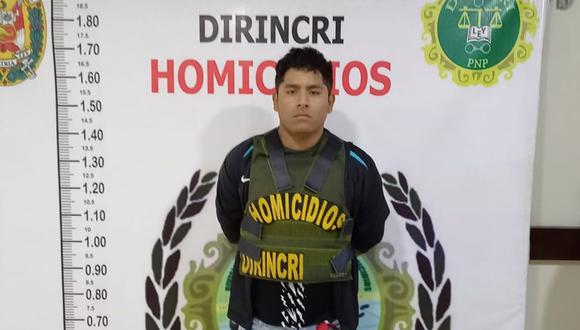Jhon Esteban Berrospi fue detenido por agentes de la Dirincri sindicado de asesinar a un policía que laboraba en el Congreso. (Foto: PNP)