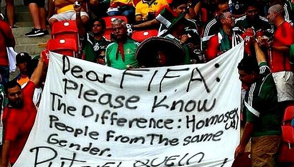 México sale al frente de la FIFA y pide aceptar insulto antigay en partido