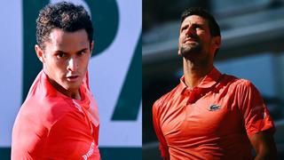 Juan Pablo Varillas se despidió del Roland Garros 2023 tras caer por 0-3 contra Novak Djokovic