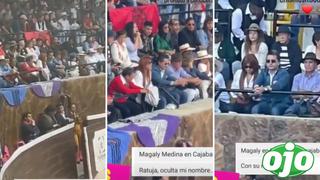 Magaly Medina y Alfredo Zambrano se lucen felices en corrida de toros en Cajamarca | VIDEO 