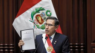 EN VIVO | Presidente Martín Vizcarra ofrece mensaje a la Nación 