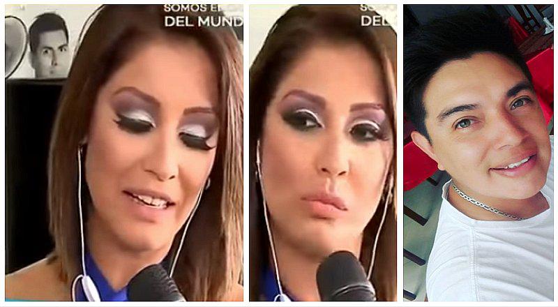 Karla Tarazona se lleva sorpresa al revisar su celular en enlace en vivo