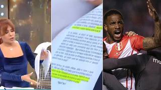 ​Jefferson Farfán cumplió promesa de su madre y le envió carta notarial a Magaly Medina│ VIDEO