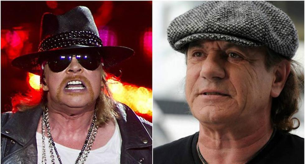 ¡OMG! Axl Rose cantará con AC/DC en gira europea | MUJER | OJO