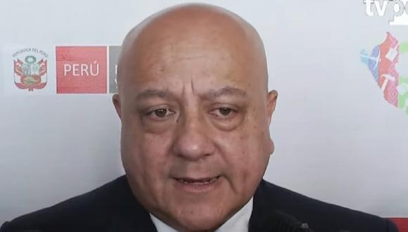Alfonso Adrianzen, ministro de Trabajo. (Foto: TV Perú)
