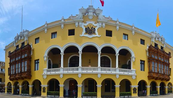 Fachada de la Municipalidad de Lima Metropolitana ubicada en el centro de la ciudad. (Foto: MML Facebook)