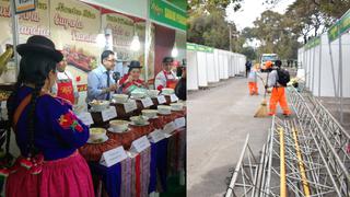  Desalojan feria andina del Campo de Marte y mira lo que colocaron para que nunca más vuelvan