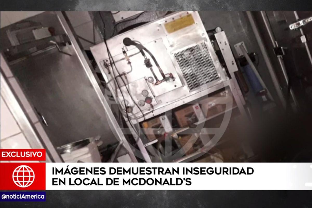 Imágenes muestran las condiciones en las que trabajaban los jóvenes. (América Noticias)