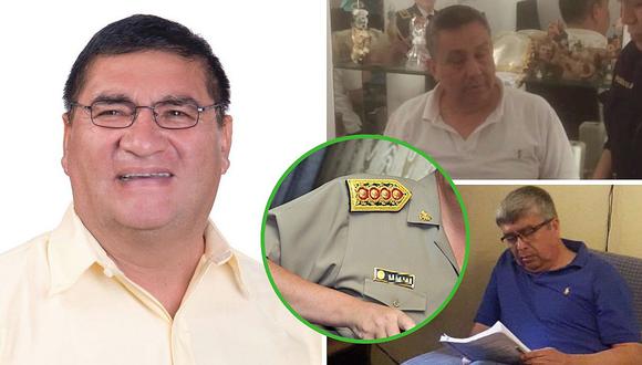 ​Dos generales PNP son arrestados por vínculos con alcalde de La Victoria