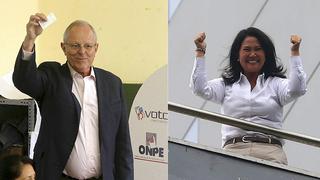 Elecciones 2016: PPK le saca ventaja a Keiko Fujimori en conteo rápido al 100%