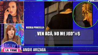 Angie Arizaga llama a Magaly para defender a Nicola Porcella: “fue un insulto al aire"│VIDEO