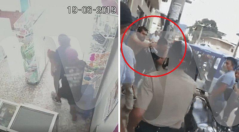 Mamá y su bebé son encañonados, pero ladrón termina recibiendo dura paliza | VIDEO