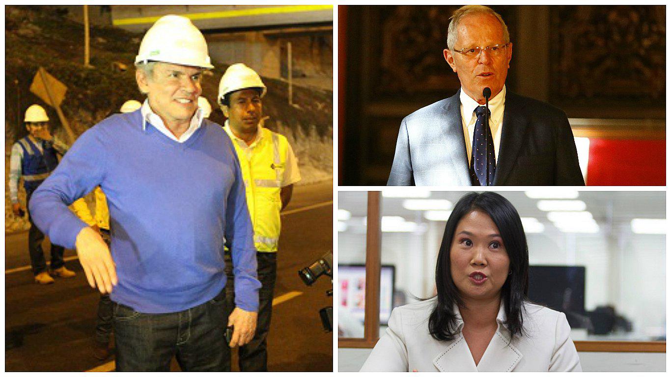 Luis Castañeda busca juntar a Keiko Fujimori y PPK