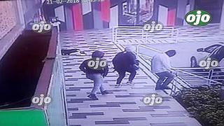 Imágenes del preciso momento del asalto a banco en Surco (VIDEO)