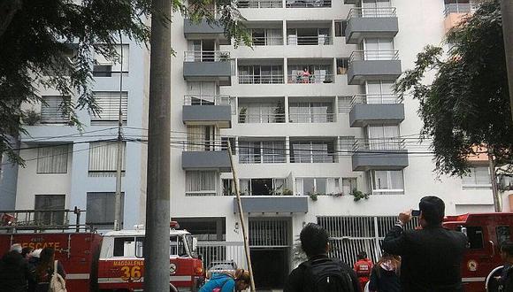 ​Magdalena: Vecinos evacuaron edificio durante incendio