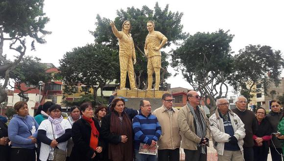 Vecinos de San Miguel defienden monumentos de Gareca y Guerrero