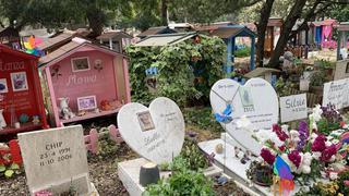 Mascotas reciben más amor que humanos en histórico cementerio para animales