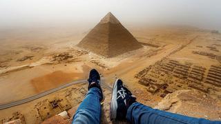 YouTube: mira la impresionante vista al escalar una de las pirámides de Egipto [VIDEO]