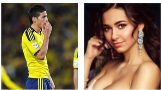 Perú vs. Colombia: James Rodríguez engañó a su esposa con modelo rusa y muestran pruebas (FOTOS)